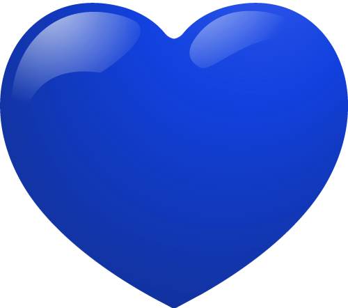 Blue Heart Png